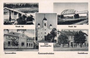 Kunszentmárton mit Bahnhof