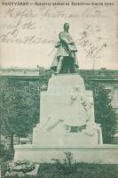 Nagyvárad, Szacsvay szobor az Ezredéves Emlék téren / square, statue