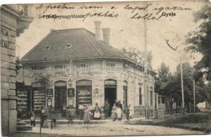 Gyula, Dohánytőzsde, Breznay Gyula Nagy Tőzsde (kis szakadás / small tear)