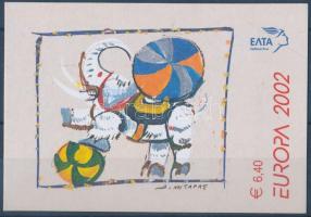 Europa CEPT: cirkusz bélyegfüzet, Europe CEPT: Circus stamp booklet