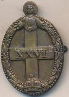 I. Világháború XXVI. hadtest katonai sapkajelvénye T:2  Hungary World War I. military cap badge of the XXVIth corp C:XF