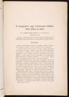 1913 Magyar Katonai Közlöny VI. évfolyam II. füzet, szerkeszti és kiadja a M. kir. honvédelmi minisz...