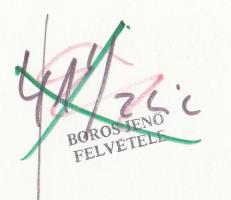 1989 Temesvári forradalom életképe, Boros Jenő felvétele, feliratozva, pecséttel jelzett, 24x16 cm