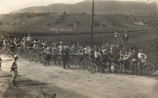 1927 Istenes János, kerékpárosok / Hungarian cyclists (EK)
