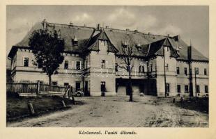 Körösmező Bahnhof