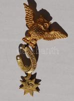 Schlaraffia Budapestia jelvény (német nyelvű leírás mellékelve!) T:II