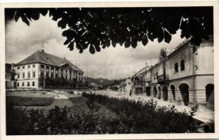 Jolsva, park, Coburg hercegi kastély, városháza / park, castle, town hall