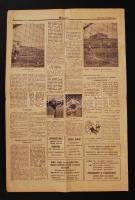 1954 Esti Budapest rendkívüli különkiadása: Újabb világraszóló magyar sportsiker, Magyarország-Angli...