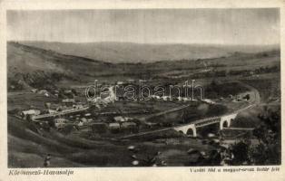Havasalja, Vasúti híd a magyar-orosz határ felé / railway bridge to the Hungarian-Russian border (fl)