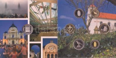 2010. 5Ft-200Ft 6xklf db-os forgalmi sor + "Pécs 2010 Európa kulturális fővárosa" Ag emlék...