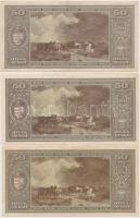 1945. 50P (3x) T:III