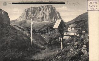 Gardena Pass, Rosengarten