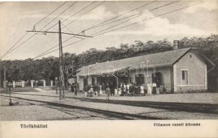 Nemestördemic, Badacsonytördemic; vasútállomás