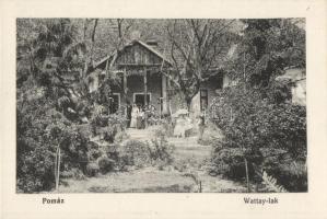 Pomáz, Wattay-lak
