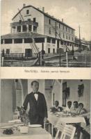 Révfülöp, Ivanics pensio teraszai, vendéglő