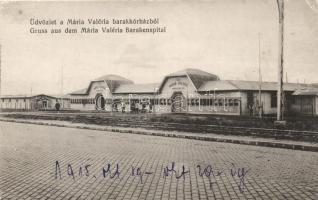 Budapest IX. Mária Valéria barakk-kórház (EK)