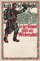 'In der Heimar gibt's ein Wiederseh'n' K.u.K. Inf. Reg. Nr. 6. / Austrian infantry regiment s: Klaus