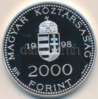 1998. 2000Ft Ag "Integráció az EU-ba - EURO II" T:PP  Adamo EM157