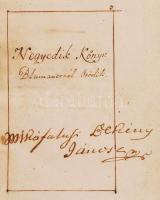 Vergilius Eneássa kit Blumauer Nemetre travestált most Magyarosan öltöztetett Szalkay Antal Úr. Máso...