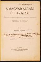 Szekfű Gyula: A magyar állam életrajza. Történelmi tanulmány. Bp., Dick Manó Könyvkereskedése. Aranyozott félvászon kötés, könyv belsejében ceruzás bejegyzésekkel, aláhúzásokkal, jó állapotban.
