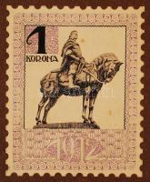 4 db okmánybélyeg terv az 1910-es évek első feléből