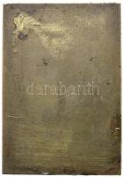 Orbán Antal (1887-1940) 1921. "Erdősi Károly Ezüstmiséje Emlékére" egyoldalas bronz emléké...