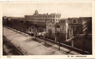 Pécs, Magyar királyi dohánygyár