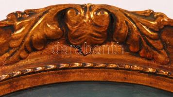 Jelzés nélkül: Velence, Dózse-palota. Olaj, farost, antik keretben, 36x28 cm