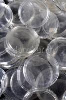 100db használt éremtartó kapszula különböző méretekben