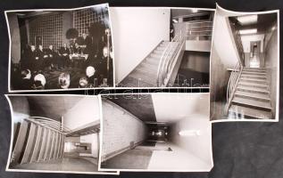 A Magyar Filmiroda tanácskozásának fotói, 39 db, 17x12 és 23x17 cm-es méretben