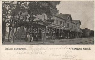 1901 Dombóvár, Újdombóvári vasútállomás (fl)