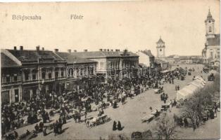 Békéscsaba, Főtér, piac