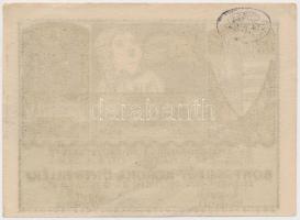 Budapest 1920.12.31. "Amatőrök Forgalmi Szövetkezete" 1,5K ovális bélyegző a hátlapon T:II