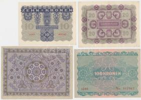 Ausztria 1922. 1K-1000K (6x) inflációs sor T:I,I-,II,II-,III
Austria 1922. 1-1000 Kronen (6x) inflat...