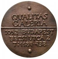 Asszonyi Tamás (1942-) 1993. "Pax Vobis" bronz emlékérem (55mm) T:2