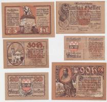 Ausztria/Wörgl in Tirol 1920. 5h-90h szükségpénz T:I,I-
Austria/Wörgl in Tirol 1920. 5-90 Heller nec...