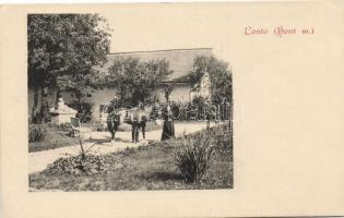 Lontó, utca, ló, szobor / street, horse, statue