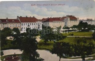 Győr - 2 db régi képeslap / 2 old postcards