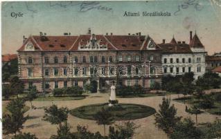 Győr - 2 db régi képeslap / 2 old postcards