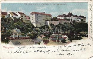 Veszprém - 2 db régi képeslap / 2 old postcards