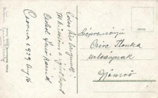 Csorna, vasútállomás, Martincsevics Károly kiadása