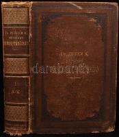 Dr. Ziffer Károly: Népszerű orvosi tanácsadó vagy házi lexikon az egészséges és beteg emberről. Két kötetben. 250 ábrával és 16 táblával. I. kötet, A-K. Bp., 1881, Mehner Vilmos. Kiadói aranyozott egészvászon kötés, gerincnél szakadt, viseltes állapotban.