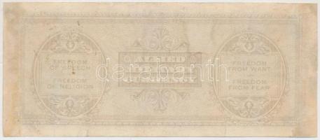 Olaszország/nemzetközi megszállás 1943. 100L T:restaurált
Italy/Allied Military Currency 1943. 100 L...