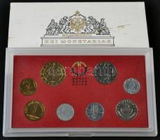 Ausztria 1993. 2Gr-20Sch 8db-os forgalmi sor eredeti dísztokban T:1 Austria 1993. 2 Groschen, 5 Groschen, 10 Groschen, 50 Groschen, 1 Schilling, 10 Schilling, 20 Schilling collector set in original case C:UNC