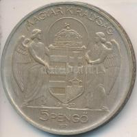 1939. 5P Ag "Horthy-balra" T:2-
Adamo P8.2