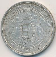 1938. 2P Ag "Madonna" T:2,2-
Unger: 1511., Adamo P7