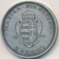 1935. 2P Ag "Pázmány" T:2
Adamo P7.1