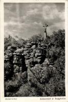 Badacsony, Kőkereszt a hegytetőn