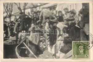 Rijeka Crnojevica; Frühjahrsfischzug / fishermen