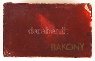 Bakony pengeélesítő eredeti dobozában, használati útmutatóval